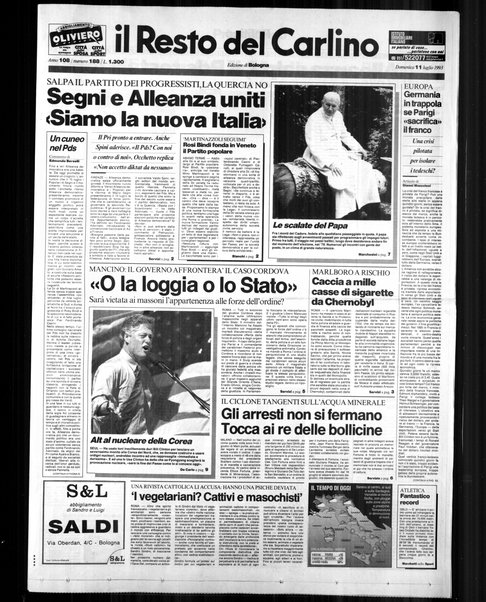 Il Resto del Carlino : giornale dell'Emilia